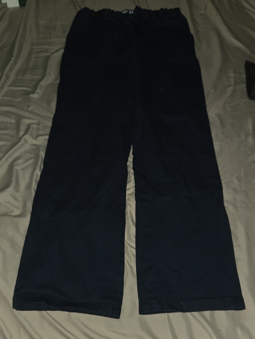 French Toast Navy Blue, Boy School Uniform khaki Pants